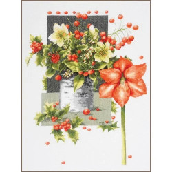Borduurpakket Lanarte  Holly Molly Amaryllis  PN-0198291