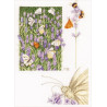 Borduurpakket Lanarte Lavendelveld met vlinder - Marjolein Bastin - PN-0146979