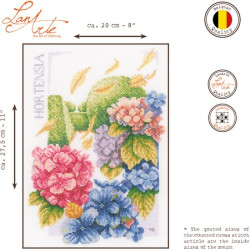 Borduurpakket Lanarte Hydrangea Power pn-0146539