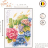 Borduurpakket Lanarte Hydrangea Power pn-0146539