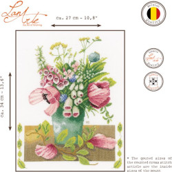 Borduurpakket Lanarte Zomerboeket - Marjolein Bastin - PN-0021209