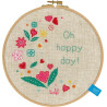 Vervaco - Telpakket kit - Oh happy day! - PN-0150513