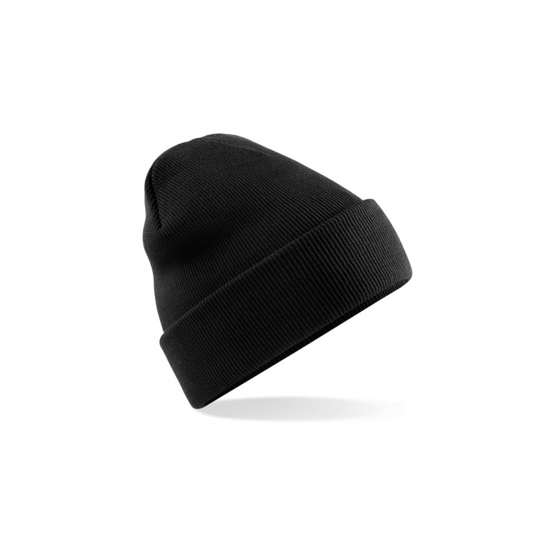 muts cuffed beanie zwart