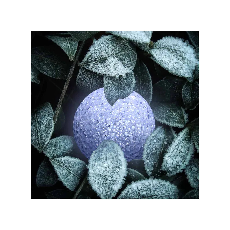 LED lichtbal 8cm wit