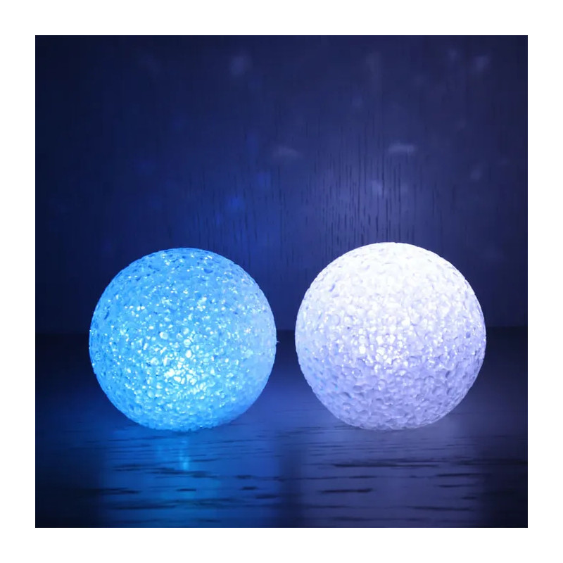 LED lichtbal 8cm multi
