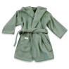 Badjas stone green  4-6 jaar