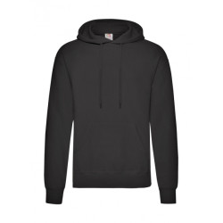 Classic Hooded hoody Sweat fruit of the loom xxl zwart