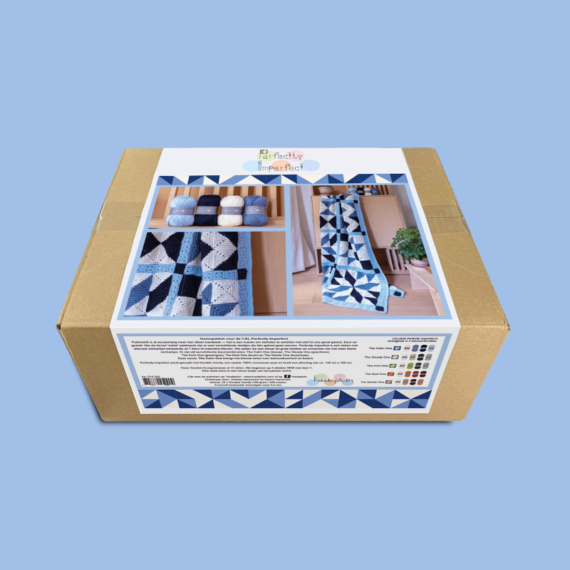 Haakpakket CAL 2026 Perfectly Imperfect - The Calm one -