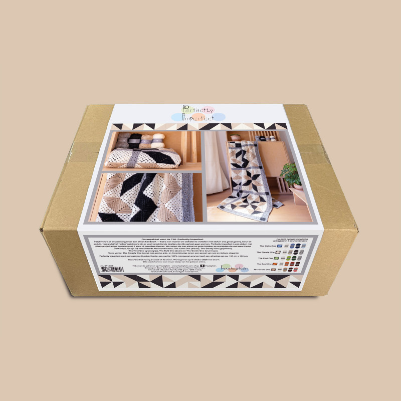 Haakpakket CAL 2026 Perfectly Imperfect - The Steady one -