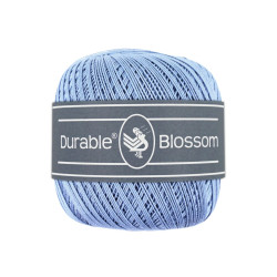 Durable Blossom 319 brei- en haakgaren 50 gram  Blue