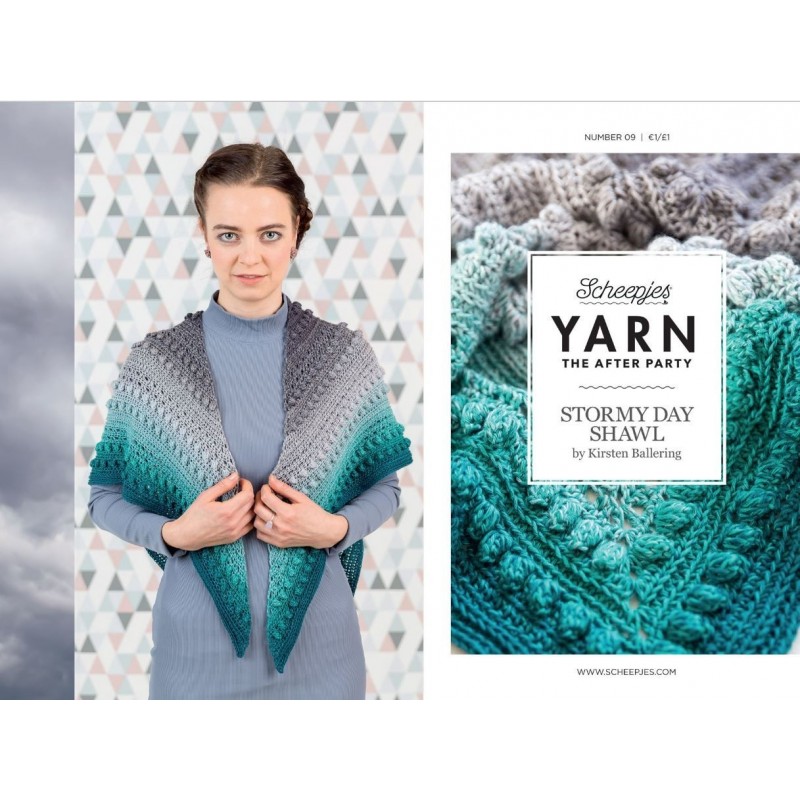 Yarn Stormy day shawl