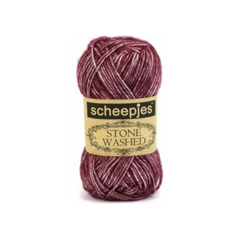 Stone washed 810 Garnet