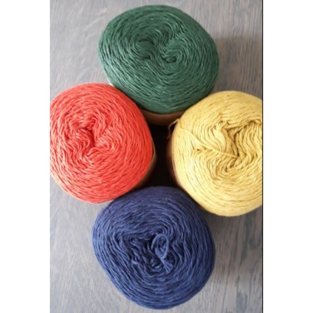 Zomerdeken cal terra/geel/blauw/groen 2 persoons