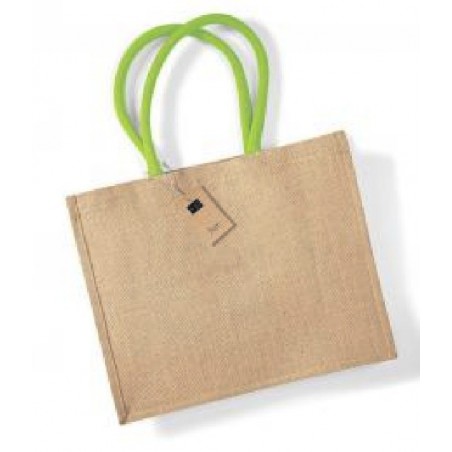 Jute tas lime handvat