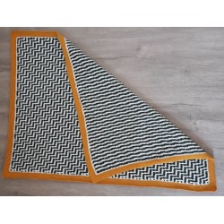 Haakpatroon babydeken mosaic haken