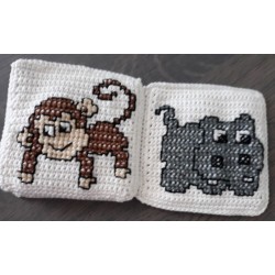 Haakpatroon baby jungle boekje