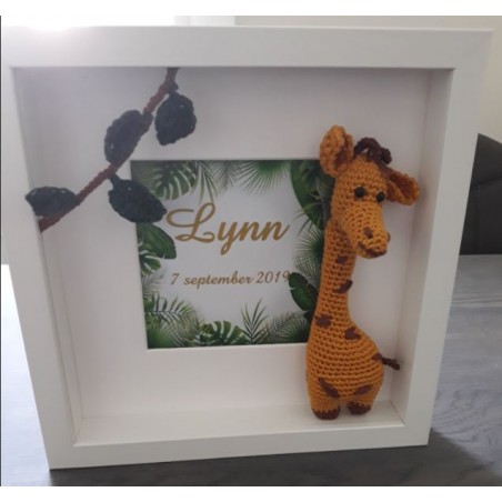Haakpatroon geboortelijst giraf