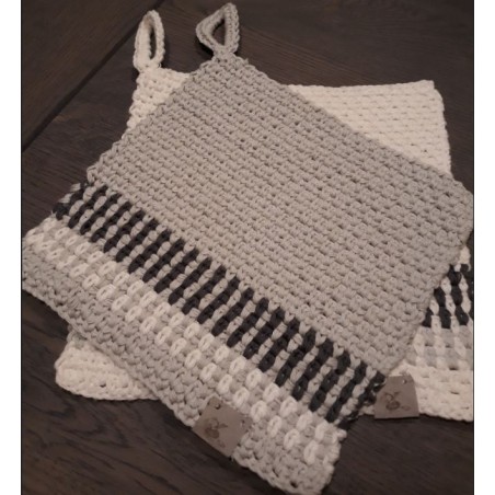 Haakpatroon pannenlappen