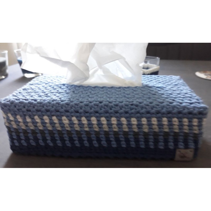 Haakpatroon hoes tisseubox