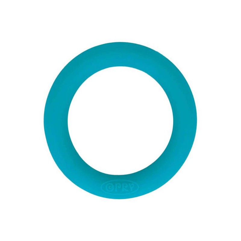 SILICONEN BIJTRING ROND 65MM 287 turquoise