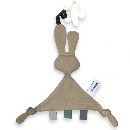 Tutpop Konijn Snoes, Cream met naam