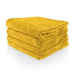 Handdoek 50 x 100 cm oker