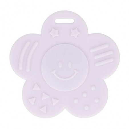 BIJTRING BLOEM DICHT 60MM lila