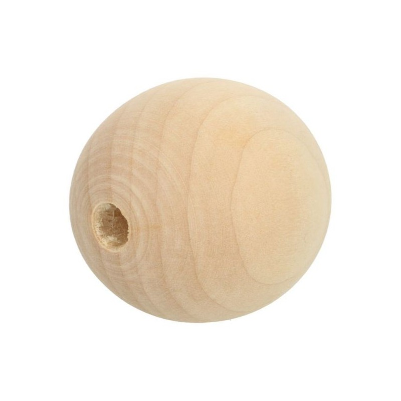 HOUTEN KRALEN NATUREL 8MM
