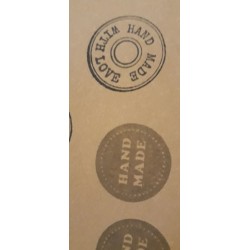 Faux Leather Papier , b: 50 cm, 350 g/m2, bruin, 1m