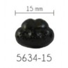 dieren neus  15-12mm zwart veiligheidssluiting