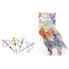 Borduur schaar bunny 10,5 cm blauw handvat