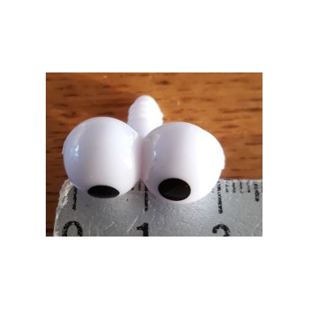 Grappige veilihgheids ogen,  klein bolletje