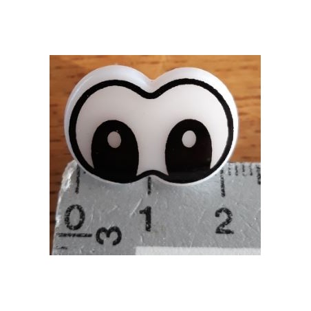 Grappige veiligheids ogen,  23mm 2 in 1