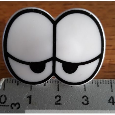 Grappige veiligheids ogen, groot ong 38 mm