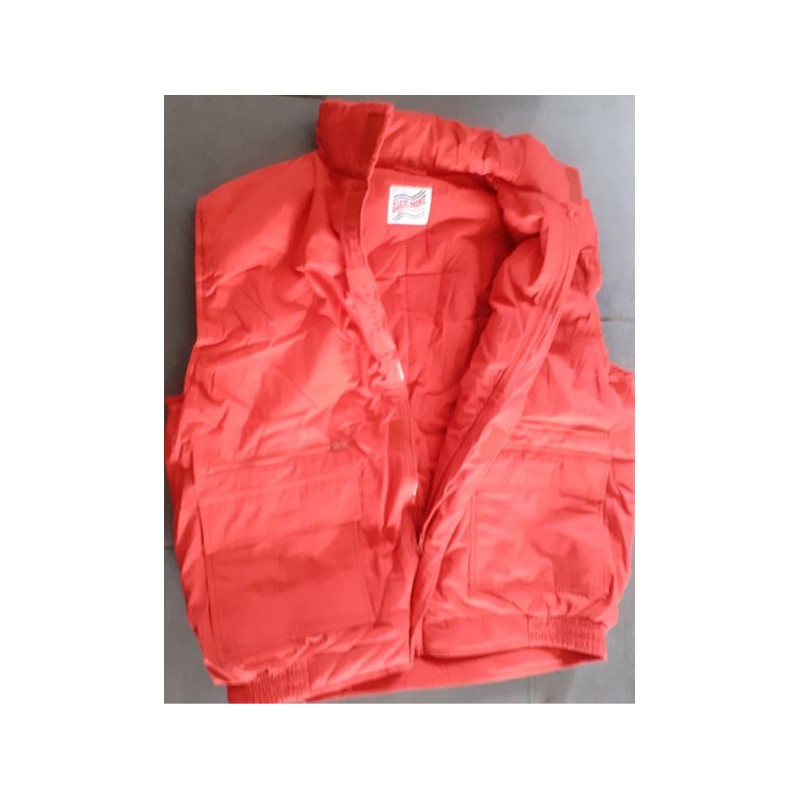 Bodywarmer rood Blue dunne maat xl