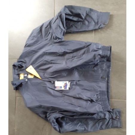 Result  windbreaker maat L navy geel