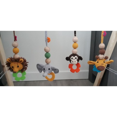 Haakpatroon babygym jungle
