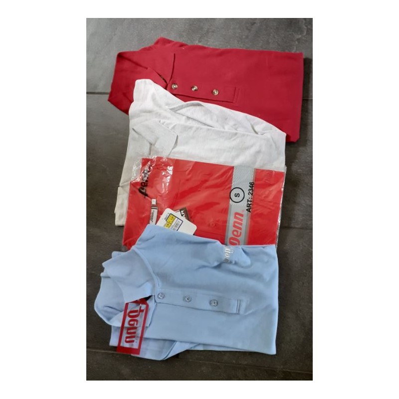 Set 25. 4 polos maat S unisex