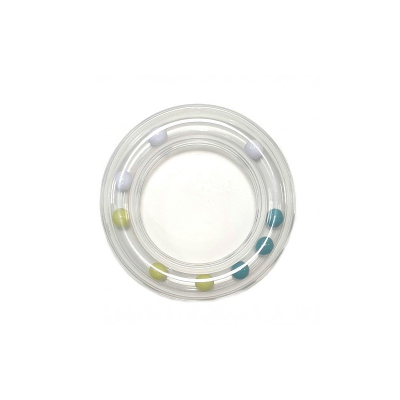 Rammelaar balletjes 63mm groen/lime