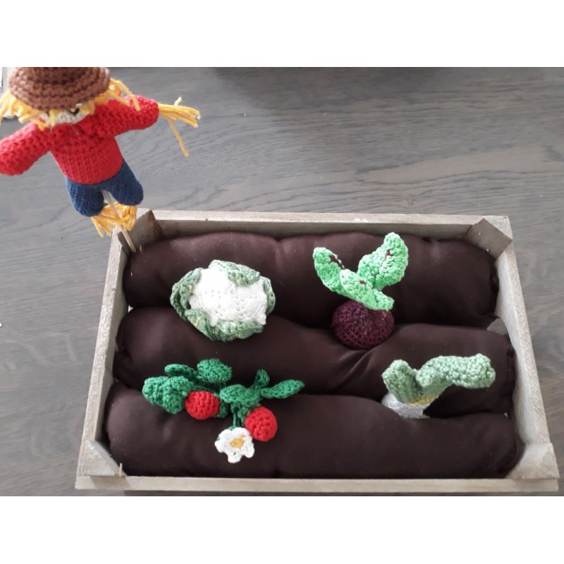 Haakpatroon moestuintjes