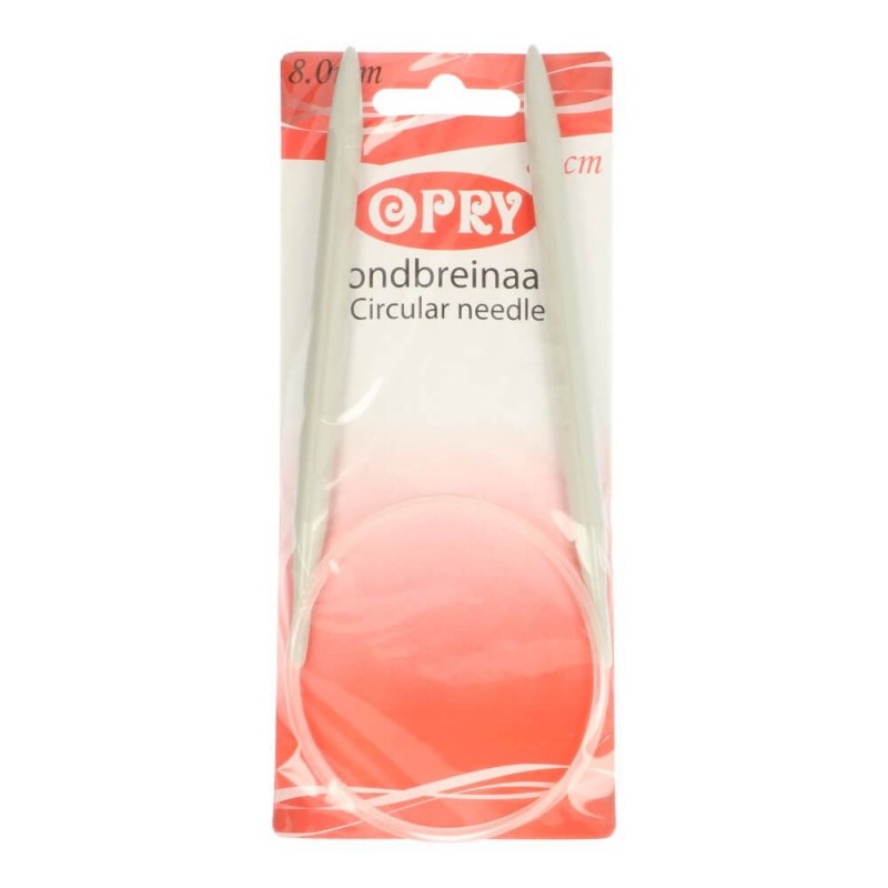 80CM 8.00MM opry RONDBREINAALD