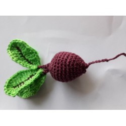 Haakpatroon gevuld groentetasje