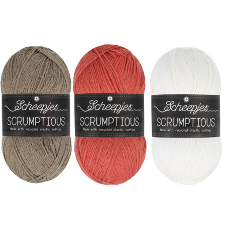 Home Sweet Home deken Haakpakket 5 scrum bruin