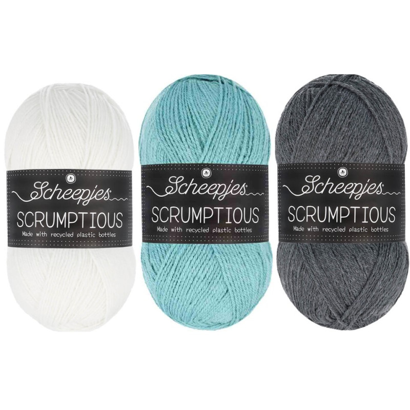 Home Sweet Home deken Haakpakket 6 scrum mint