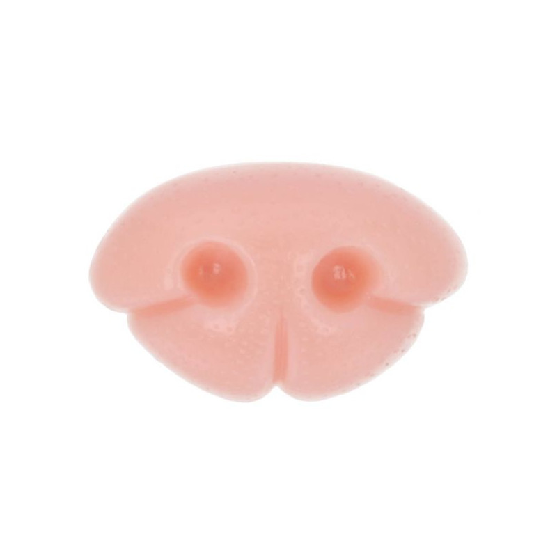 dierenneus 28 mm roze