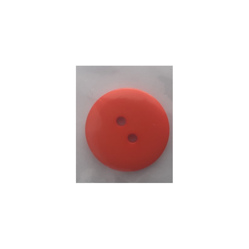 knoop oranje 20mm 1 stuks