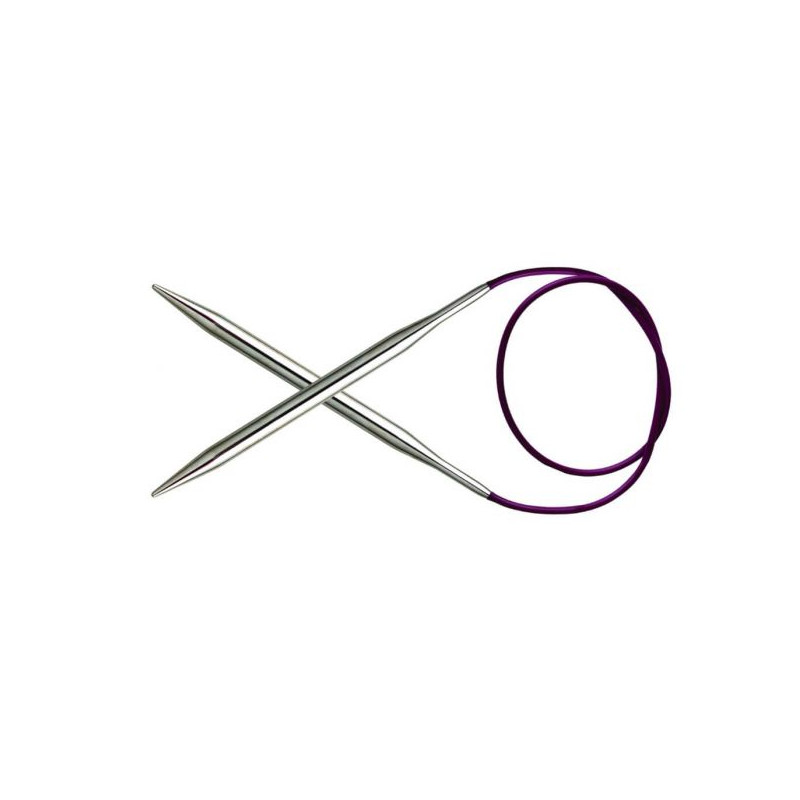 KnitPro Nova Metal rondbreinaalden 60cm 9.00mm