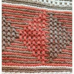 Home Sweet Home deken Haakpakket 10 taupe