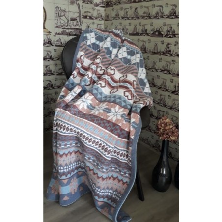 Haakpatroon Bankdeken Isle