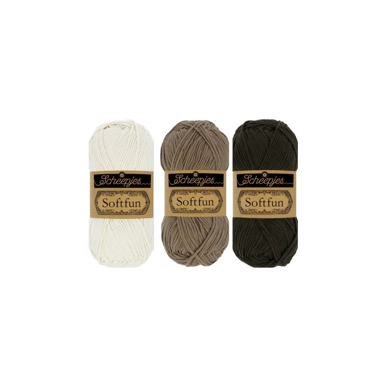 Home Sweet Home deken Haakpakket 12 sf taupe